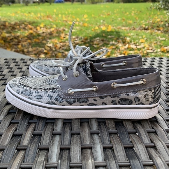 SPERRY TOP-SIDER Bahama Boat Shoe - Grey Multi Animal - Picture 6 of 15